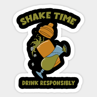 Bartender Cocktail Sticker